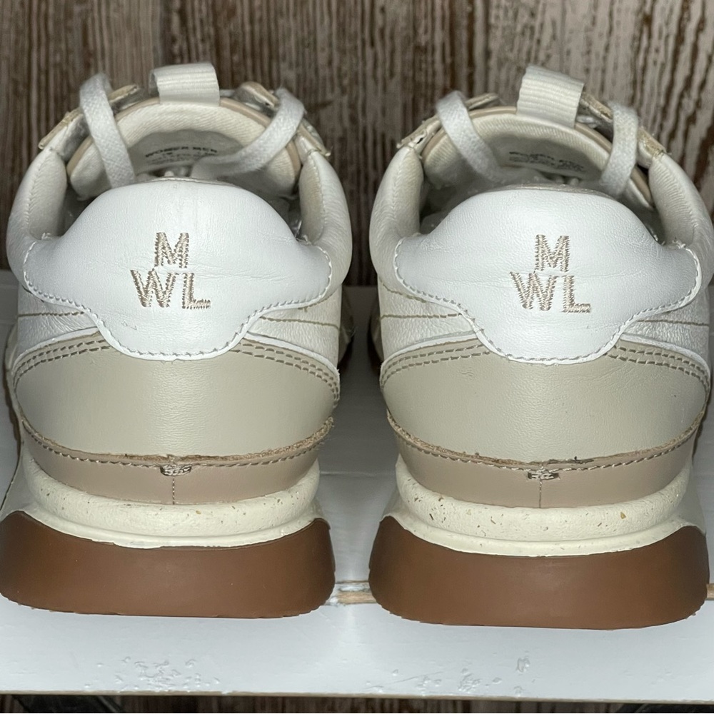 Madewell Kick Off Trainer Sneakers Shoes Antique Cream / Beige Size 7 - Picture 8 of 16
